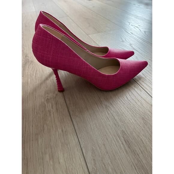 London Rag Women’s Hot Pink Zuzana Pumps Sz 9 - Picture 8 of 8